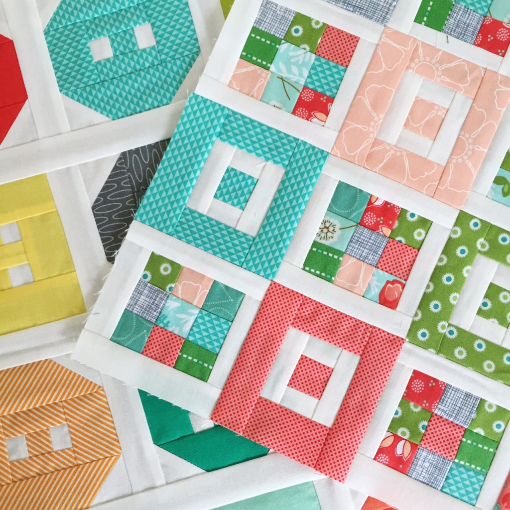 Shortcake and Button Up Mini Quilts