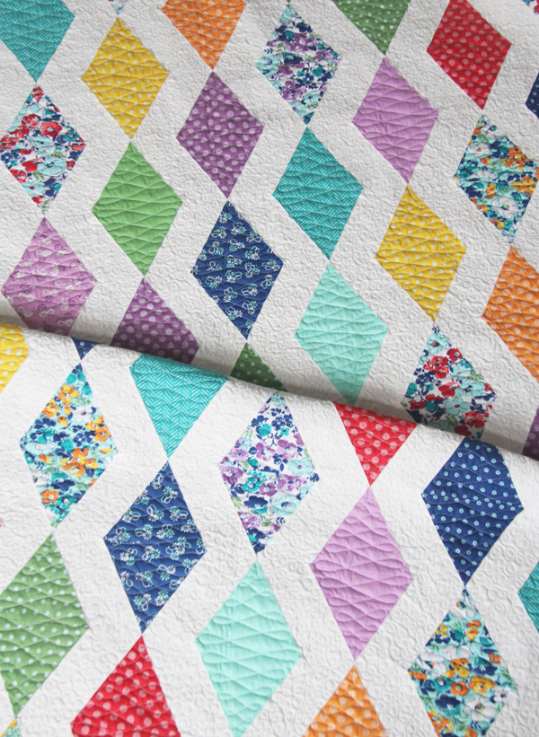 Cascade Quilt Pattern in Hello Jane Fabrics