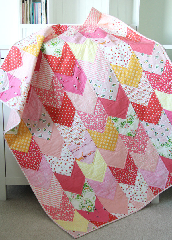 One Way Quilt Pattern, Cluck Cluck Sew