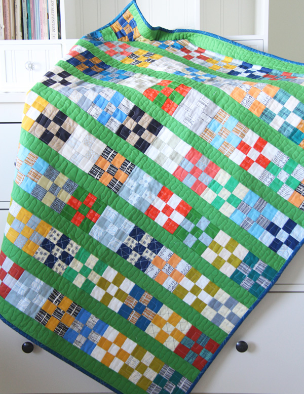 Grassy Doe Quilt with Free Tutorial