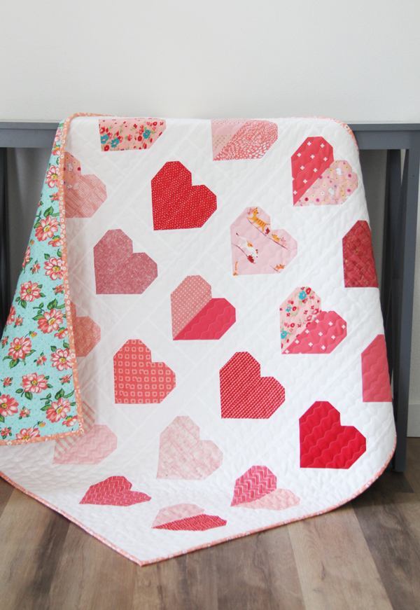 Simple Heart Quilt Free Quilt Pattern