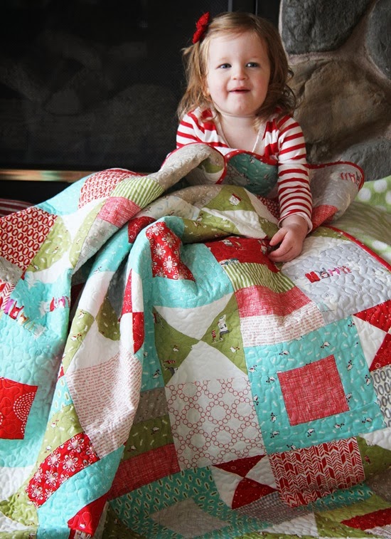 Christmas Quilt, Cluck Cluck Sew_thumb[3]