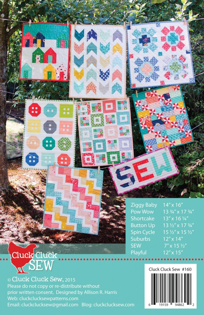 Mini Quilts Back Cover