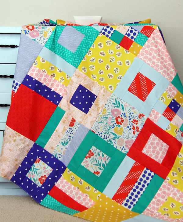 Squares and Strips Free Quilt Pattern