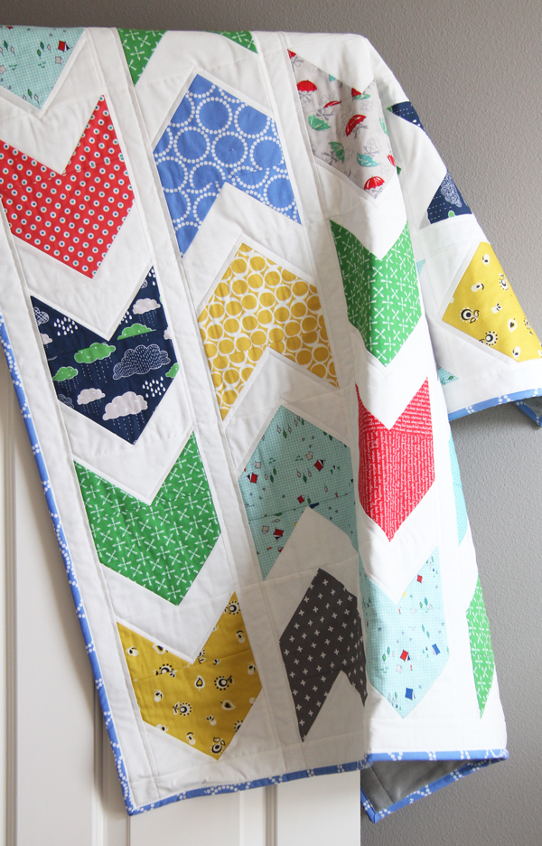 Baby Pow Wow Quilt, Cluck Cluck Sew
