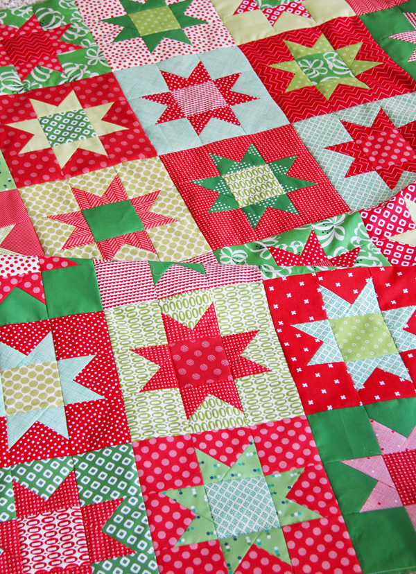 No Point Stars, a Free Printable Pattern in 5 sizes