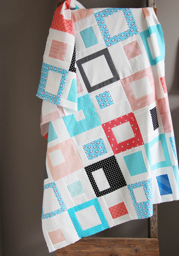 Easy Stack, Cut, and Sew Blocks and Crib Quilt