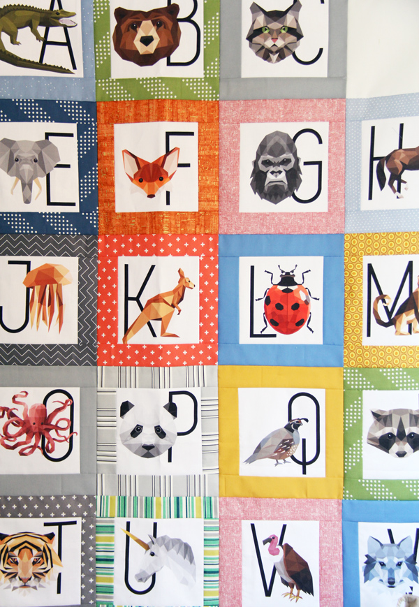 Zookeeper Prism ABC Quilt