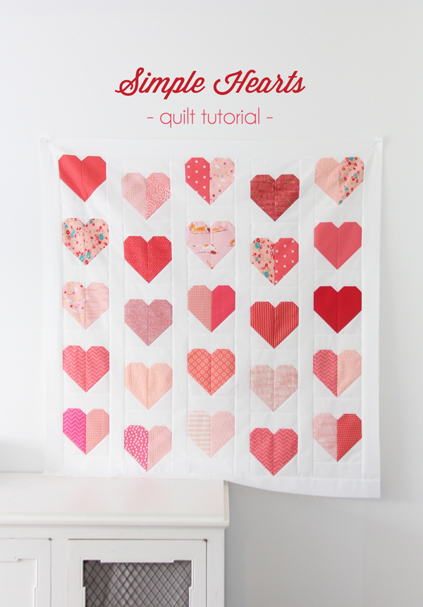 Simple Heart Quilt Free Quilt Pattern