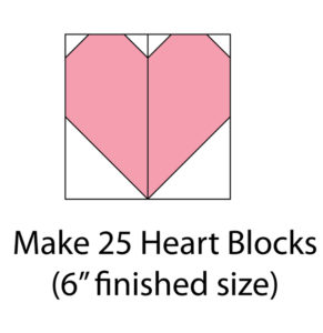 Free Heart Quilt pattern