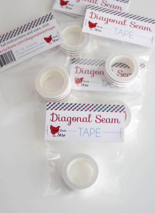 How to Use Diagonal Seam Tape to Save Time While Sewing