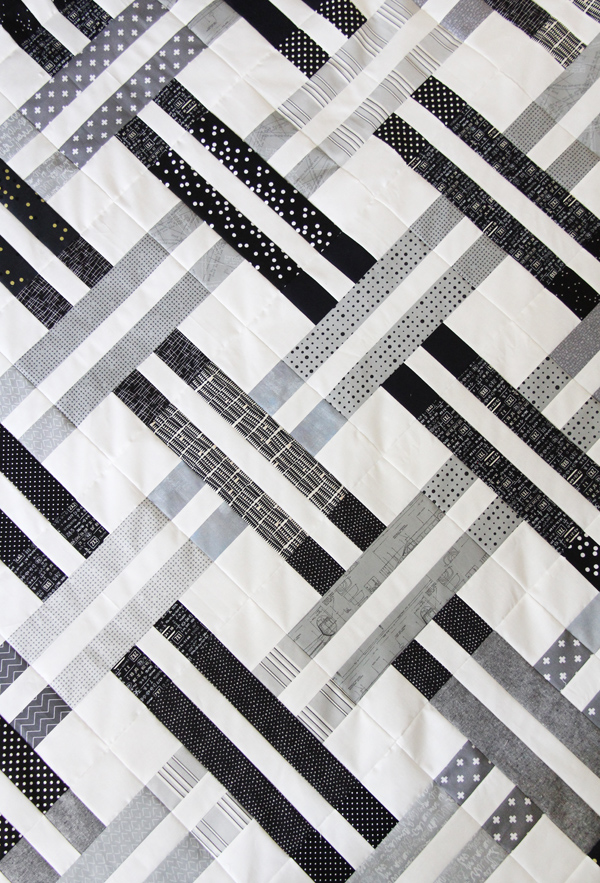 Jelly Weave Quilt Pattern, jelly roll and beginner friendly