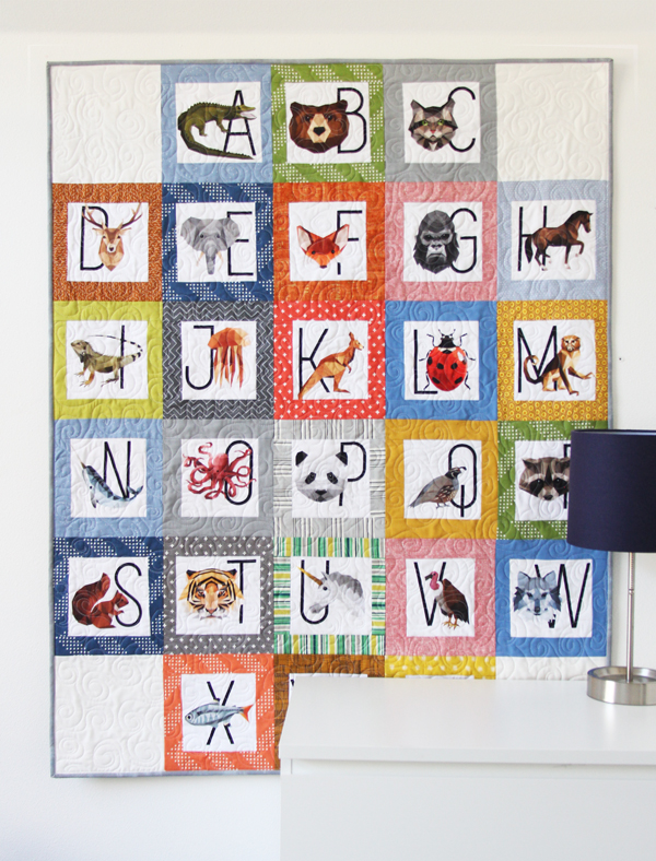 A Zookeeper quilt, with instructions