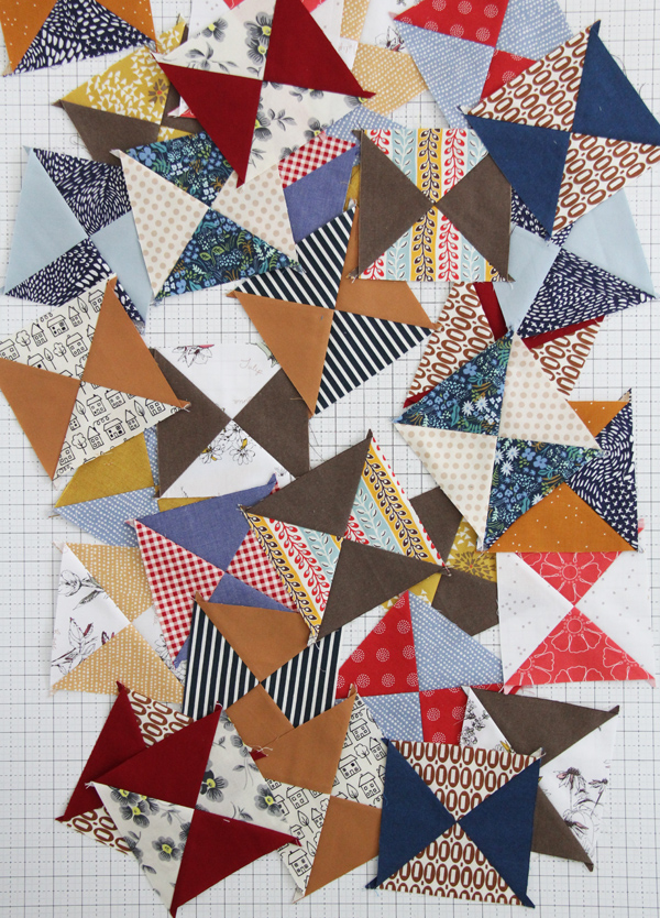 How to make Hourglass Quilt Blocks