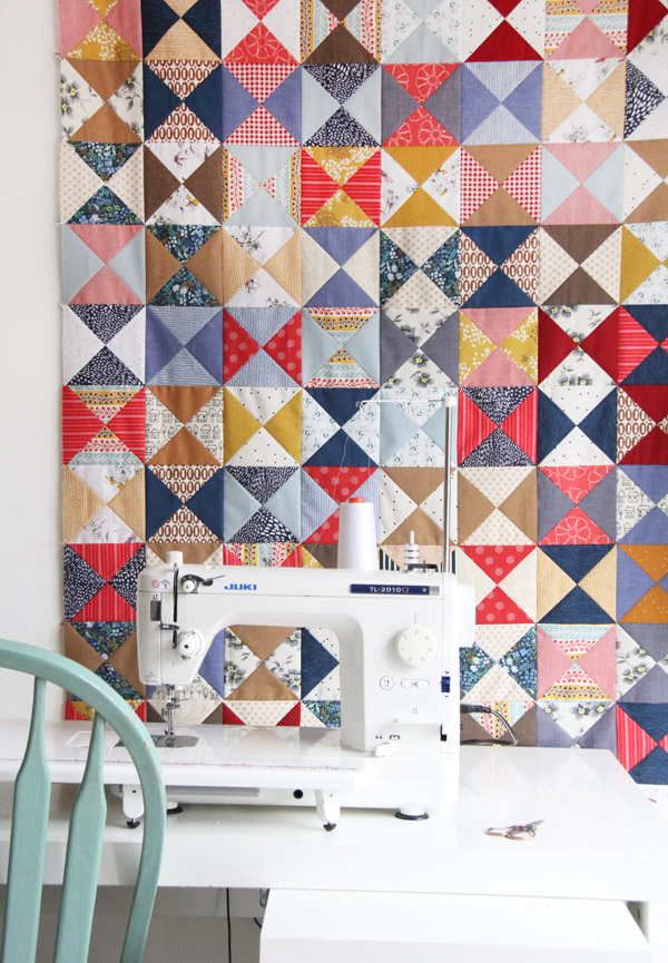 Free Hourglass Quilt Tutorial