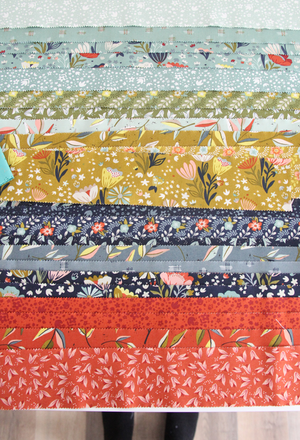 Avenue Quilt Pattern, Jelly Roll pattern