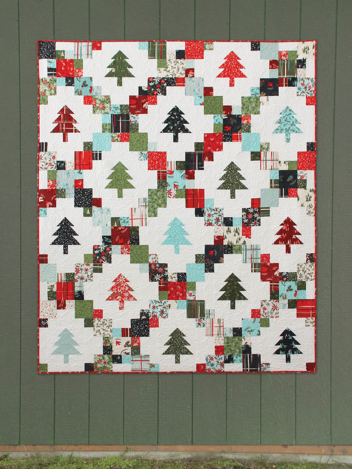  Christmas Fabric Squares Quilting Fabric Patchwork, 50